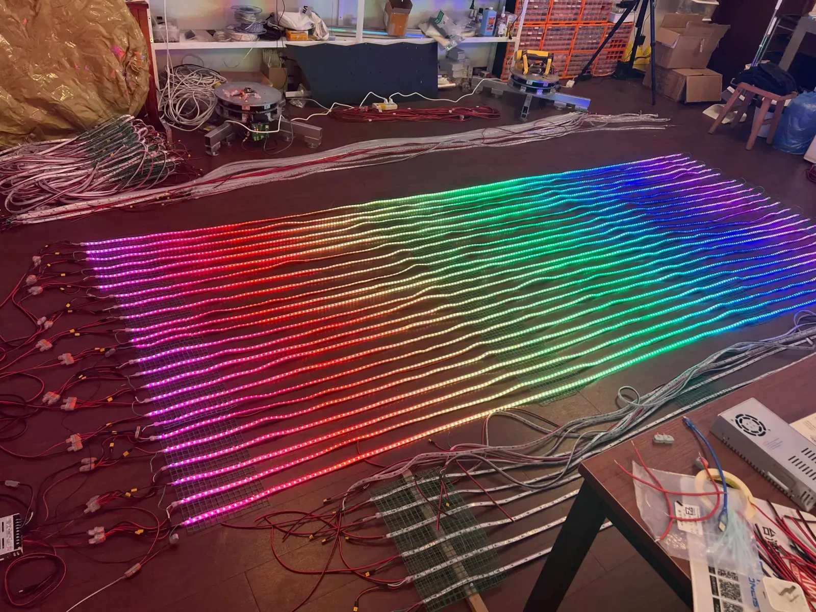 Final test at studio — view 1