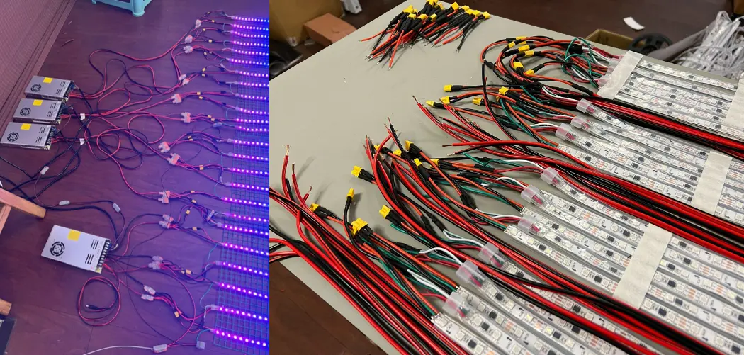 Connecting the power supply